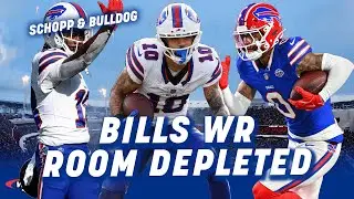 Buffalo Bills WR Room Is Depleted After Shavers & Davis ACL Injuries |Schopp and Bulldog