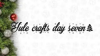 Yule Crafts | day 7 | diy fairy star ornaments