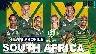 Rugby World Cup Women's 2021 Springbok South Africa Team Squad BBi Global Sports