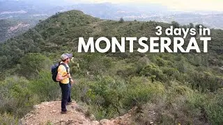 3 Days in Montserrat, Spain (Silent Hiking and Trail Running)