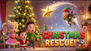 🎄🚀Christmas Tree Jetpack Rescue | Christmas Kids Song | Fun Holiday Rhyme for Toddlers |Chuchu Melon
