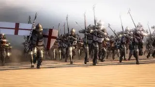 English Crusaders V Mamluk Sultanate Warriors | Total War: Attila | #Shorts