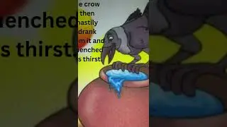 The Thirsty Crow #kidsstoryinenglish #shortvideo #shortstory @SDDTVStorytimeadventureinEngli