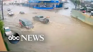 Downpours across California continue to create hazardous travel conditions