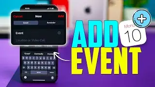 How to Add Event on iPhone Calendar | How to Create and Schedule Events in iPhone Calendar App