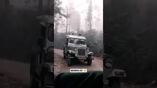 Mahindra Jeep 🔥🚗 Classic old model I Kerala off-road Wayanad #mahindrathar #jeep #classic #carlovers