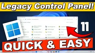 Как открыть устаревшую панель управления в Windows 11. Краткое и простое руководство 2025 г.