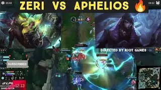 Zeri vs Aphelios | Lpl highlights | league of legends | Lol highlights