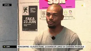 Rencontre : Claudio Rabe, le danseur lance sa carrière musicale