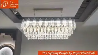 Rectangle Hanging Jhumar The Lighting People By Royal Electricals