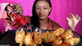 SPICY MEGA PRAWNS SHOWDOWN! 2X SPICY MEGA PRAWNS CHALLENGE!   MUKBANG COMPILATION