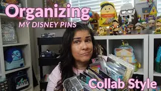 How I organize my Disney pins ~ Collab style