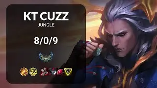 KT Cuzz Viego vs Talon JUNGLE - KR CHALLENGER Patch 15.8