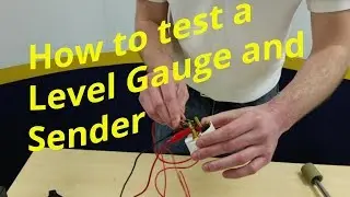 Testing marine level gauges and senders