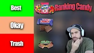 Ranking Every Candy Bar From Best to Worst (2025 Candy Tier List)