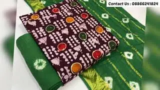 Gold Wax Batik Dress Material Manufacturer In Jetpur #batik #batiksuit #batikdressmaterial #dresses