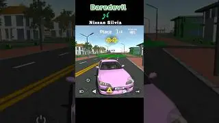 Daredevil Race Nissan Silvia In Car Simulator 2 New Update #shorts #youtubeshorts #nissan #gaming