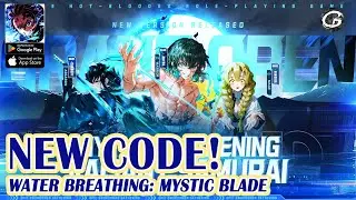 🎁 Water Breathing: Mystic Blade 4 Giftcodes & How to Redeem Codes - Mobile Game (Android)