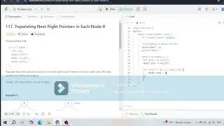 Leetcode.117. Populating Next Right Pointers in Each Node || problem  Interview #medium #leetcode117