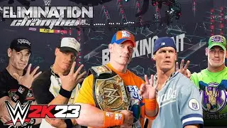 I PUT 6 JOHN CENAS INTO AN ELIMINATION CHAMBER
