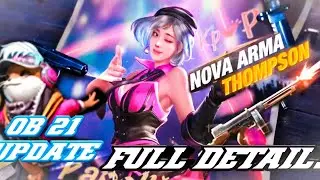 OB21 UPDATE - #GARENAFREEFIRE /NEW CAPELLA PATCH FULL DETAILS & REVIEW/ NEW CHARACTE&zwj;&zwnj; KAPELLA  MORE