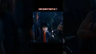 Hiro Crazy Robot Fight scene 💥🥶 | Big Hero 6 Edit | #edit #shorts #animation @shine-Edit90