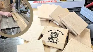 Create Your Own Wood Coasters For Laser Projects | DIY Guide For Makers