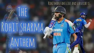 The Rohit sharma Anthem | Rap song |@rohitsharma45.television