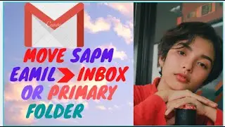 how move spam trash any email to my inbox or primary folder all time