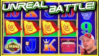 UNREAL! BATTLE At Little Golden!!! Quest For MAXED OUT Major Jackpot Dragon Link Golden Century