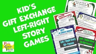 Kid&rsquo;s Christmas Gift Exchange Left Right Story Games