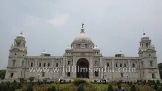 Victoria Memorial Kolkata - modern day 4K memories of the British Raj