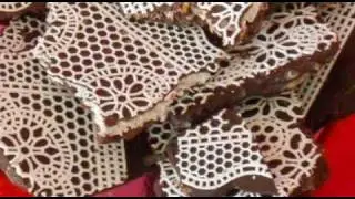 Using SugarVeil Lace on Chocolate