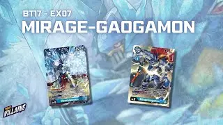 Deck Showcase! | MIRAGEGAOGAMON ft. HEXEBLAUMON | TIER 1 DECK | Digimon Card Game