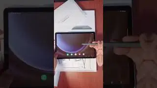 unboxing Samsung Galaxy tab S9 FE #shortvideo #automobile #galaxytabs9fe