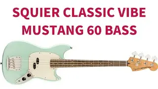 SQUIER CLASSIC VIBE MUSTANG BASS