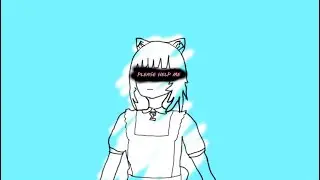 Silly Catmaid sings Young Girl A (Overdue Homework Edition)