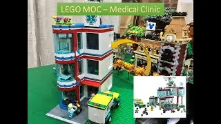 LEGO MOC - Medical Clinic - Modification of Set 60330