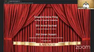 Arvind Kerjriwal Inaugurating Delhi Govt's E-filing consumer complaint system, first state in INDIA