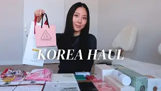 KOREA HAUL 2025 &bull; K-BEAUTY SKINCARE, MAKEUP,  OLIVE YOUNG, 3CE