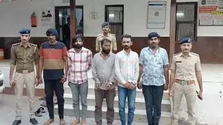 મોરબીમાં હનીટ્રેપ કેસમાં પાંચ આરોપીઓને કલાકોમાં ઝડપી લેતી પોલીસ