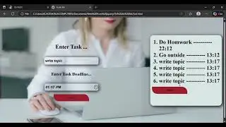 Simple to do list 