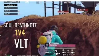SOULDeathNote 1v4 VLT In Scrims | SouLDeathNote