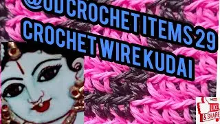 Crochet wire kudai Cross stitch pattern Part-1