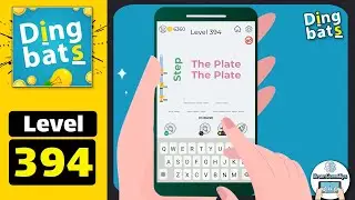 Dingbats Level 394 Step The Plate Walkthrough