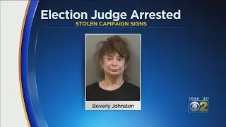 DuPage County Election Judge Arrested, Accused Of Stealing Campaign Signs