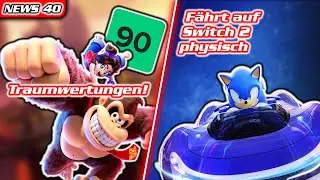 Traumwertungen f&uuml;r Donkey Kong Bananza! | Sonic Racing CrossWorlds kommt physisch | Nintendo News 40