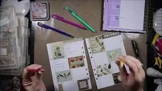 March 11th 2019 Planner Layout with Kaisercraft Anthology