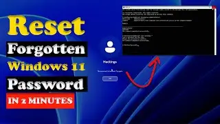 Сброс забытого пароля Windows за 2 минуты