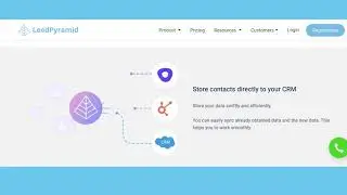 Genuine contact information for business prospects via LeadPyramid : An alternative to Lusha